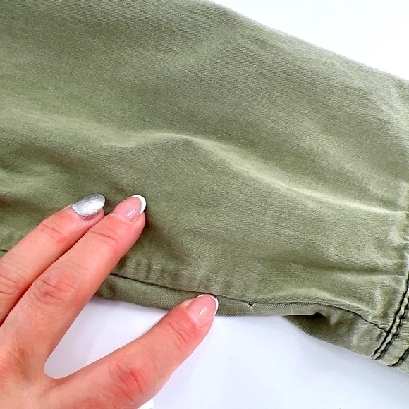 Anthropologie MARRAKECH Geneva Military Green Utility Parka Jacket Size XS - Picture 15 of 15